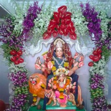 Ambe Maa Flower Decoration